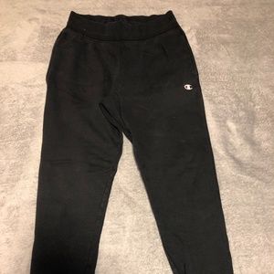 Champion Vintage Black Sweatpants - Size M
